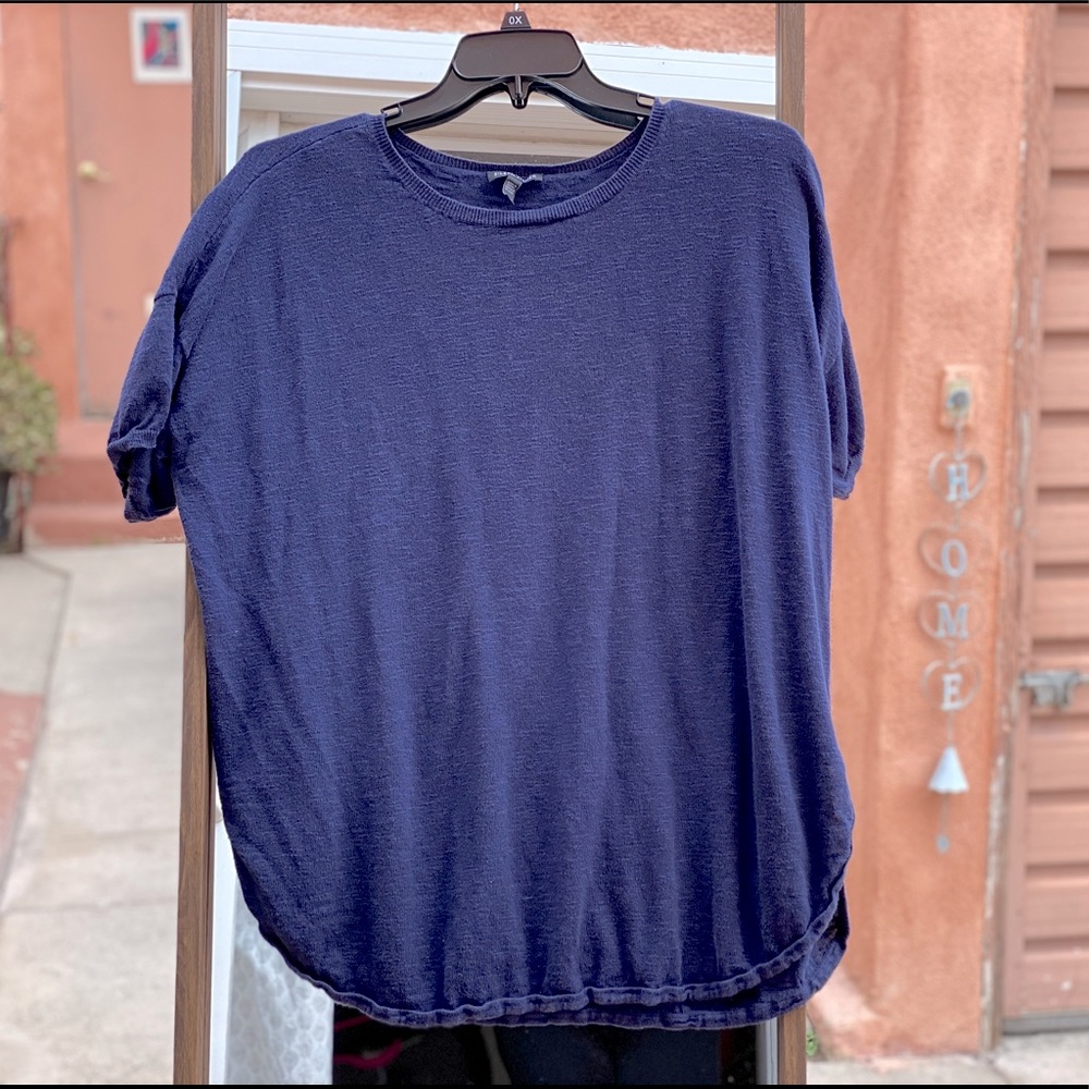 Eileen Fisher short sleeved sweater
